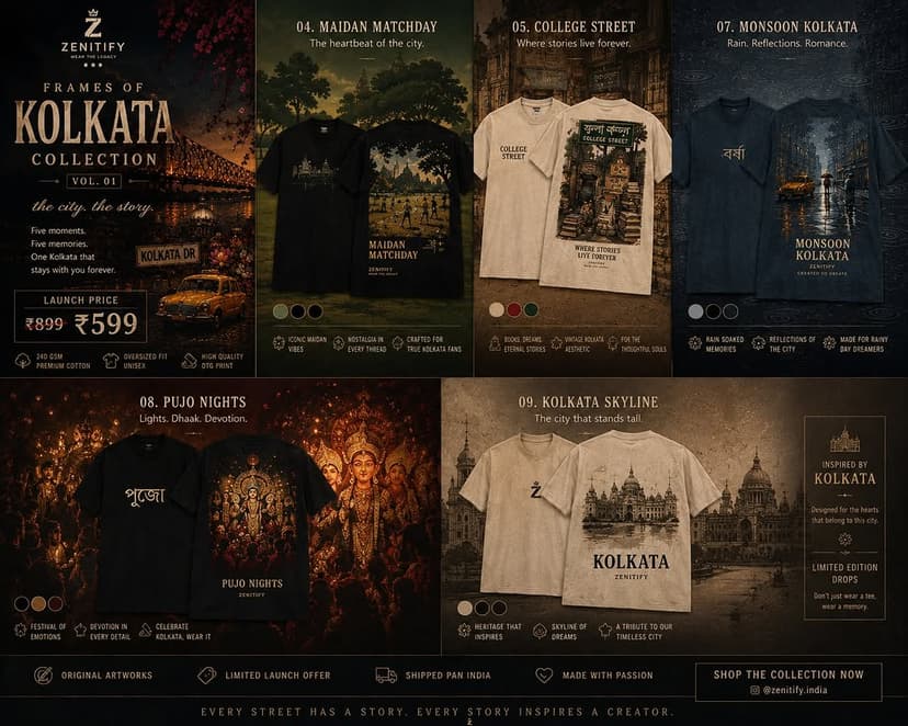 Frames of Kolkata Vol. 01